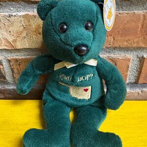 JC Celebrity Bear #17 MMM BOPP Hanson Band Plush Bean Bag Beanie NWT